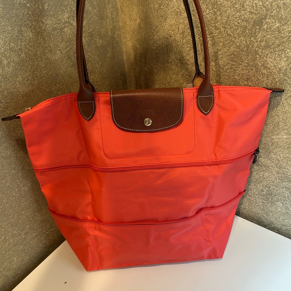 Longchamp Red Shoulder Bag